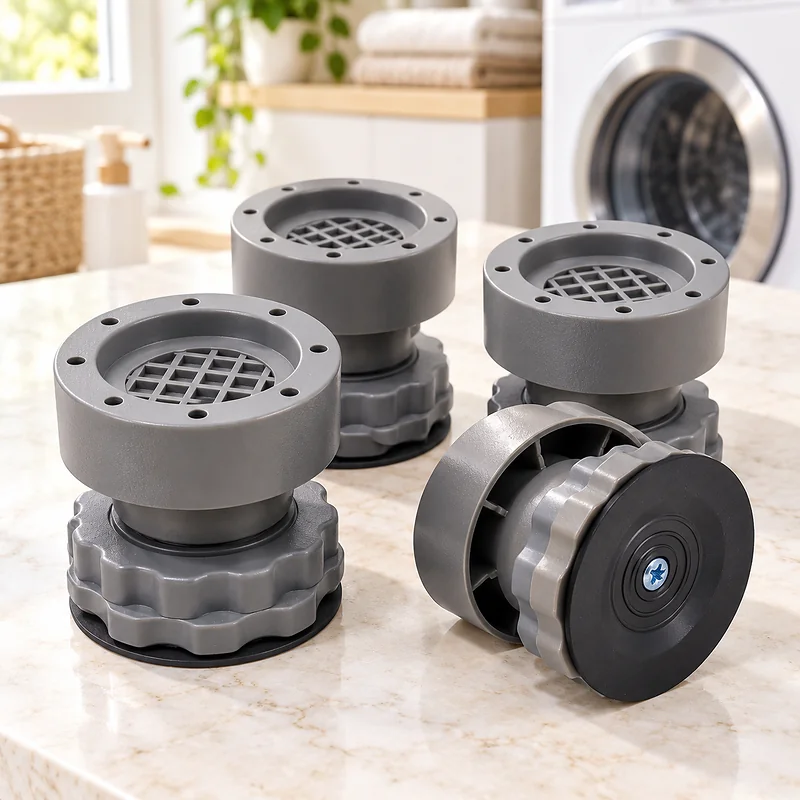 Pads anti-vibrations pour lave-linge (lot de 4) - وسائد مانعة للاهتزاز للغسالة (طقم من 4 قطع)