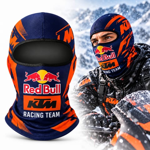 Cagoule Moto Thermique Balaclava Redbull - قناع واقي وجه كامل حراري للدراجات النارية