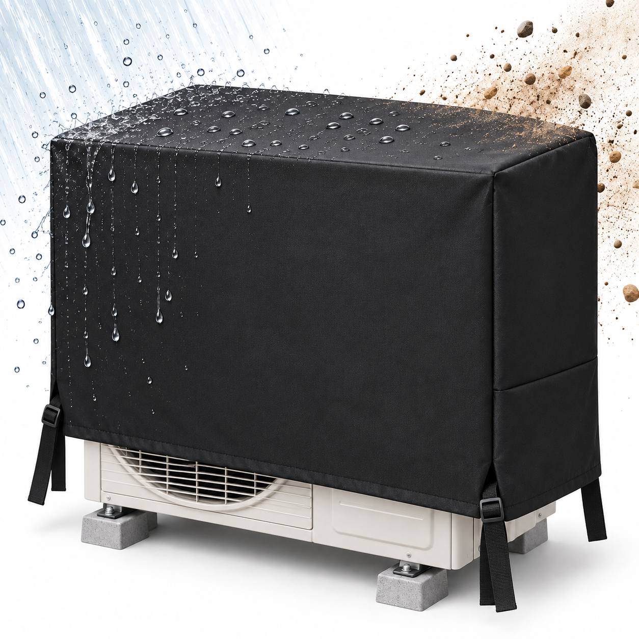 Housse de Protection pour Unité Extérieure de Climatiseur 18000/24000 BTU - غطاء حماية الوحدة الخارجية لمكيف الهواء