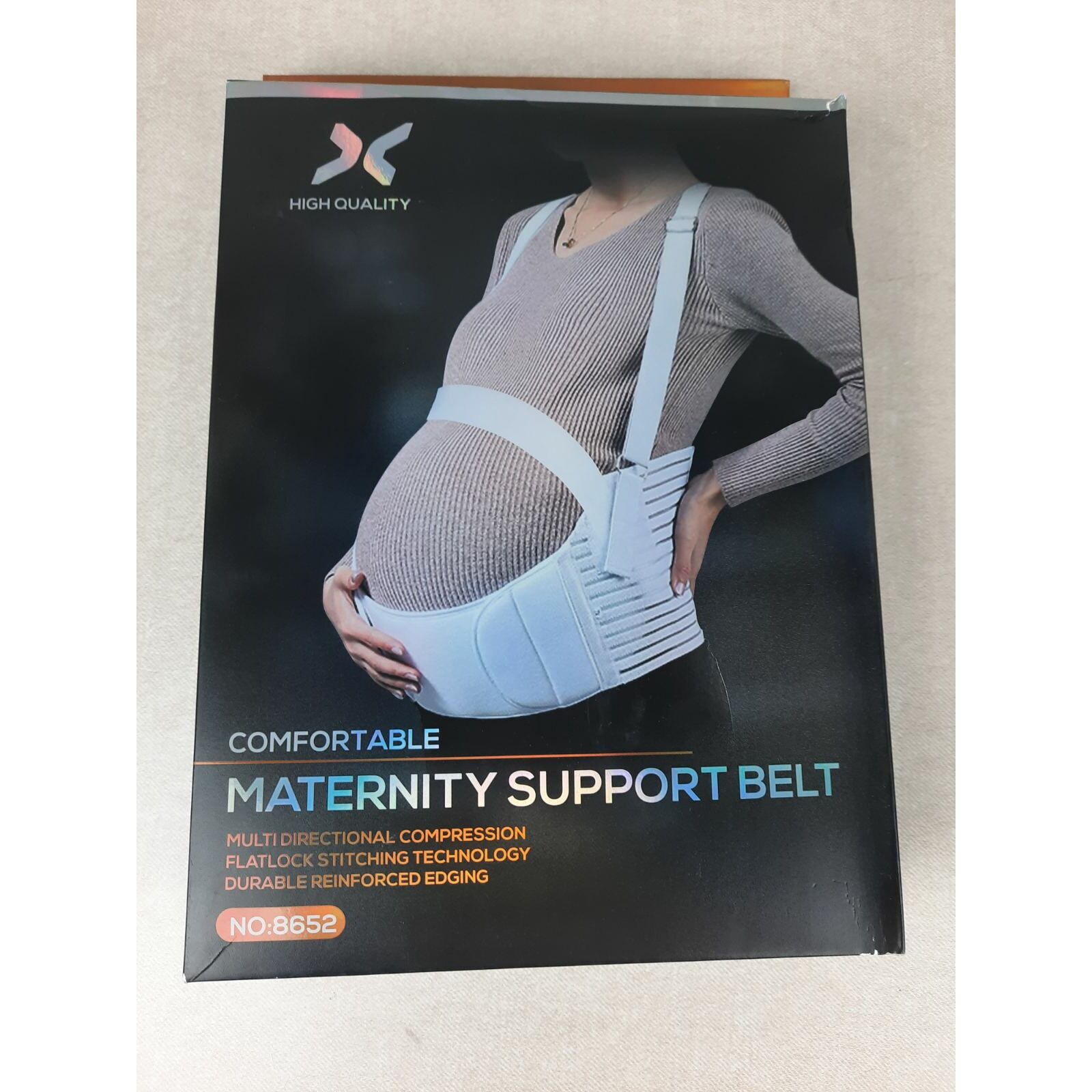 Ceinture Grossesse Élastique et Confortable - Maternité - صورة 5