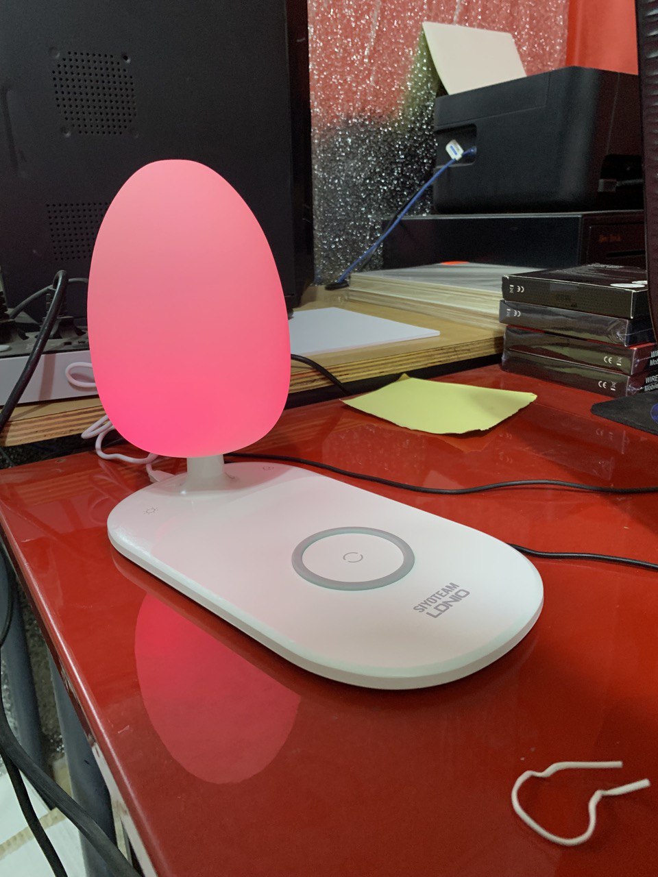 Veilleuse à luminosité réglable, chargeur de téléphone sans fil LDNIO Y3 - Électronique - صورة 7