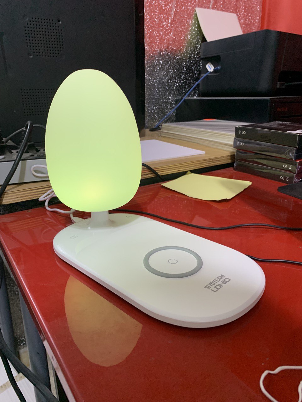 Veilleuse à luminosité réglable, chargeur de téléphone sans fil LDNIO Y3 - Électronique - صورة 9