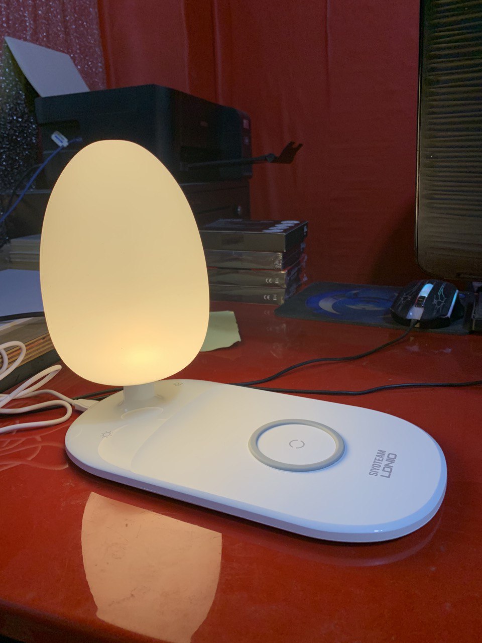 Veilleuse à luminosité réglable, chargeur de téléphone sans fil LDNIO Y3 - Électronique - صورة 10
