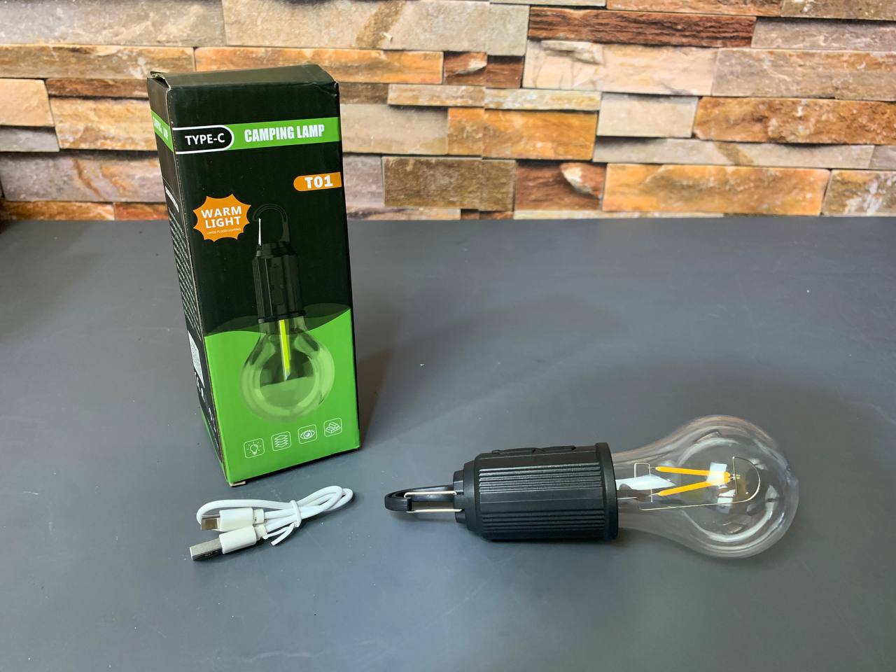 Lampe de Camping Portable étanche rechargeable 3 modes d'éclairage T01 - Camping et Randonnée - صورة 10