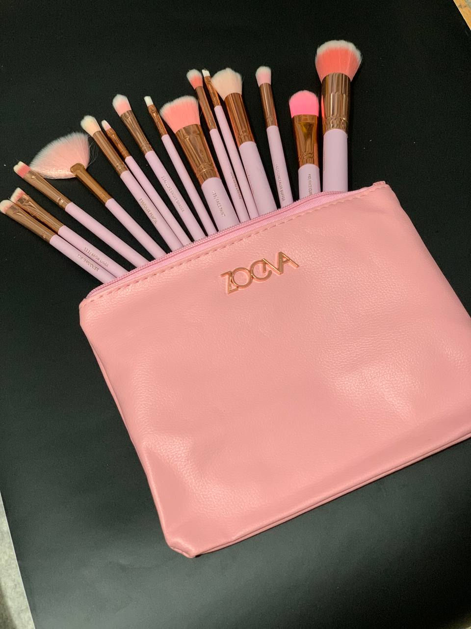 Pack Spécial Organisateur de maquillage + Trousse de 15 Pinceaux zoeva professionnels - Soins et Beauté - صورة حقيقية 20