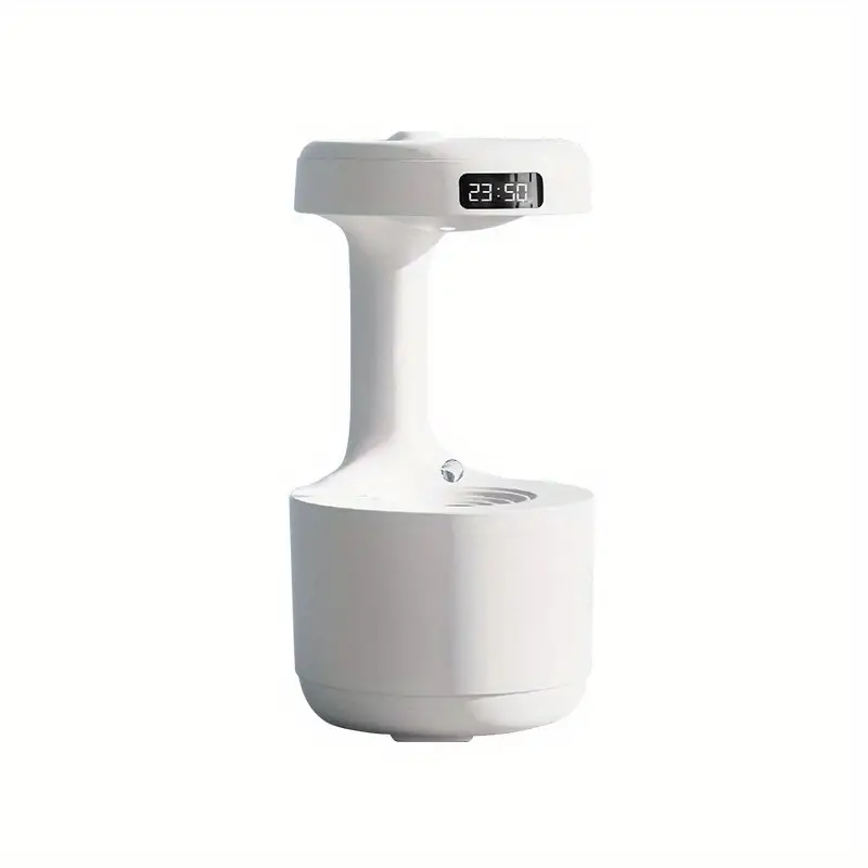 Réveil et Humidificateur d'air gouttelettes d'eau Anti-gravité 800ml - Électronique - صورة 7