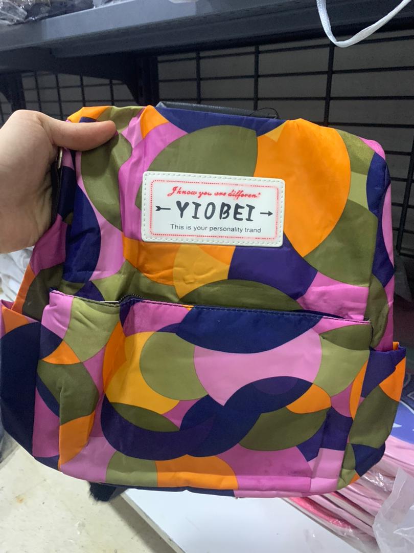 Sac à dos oxford Antivol étanche pour femmes – multicouleur – حقيبة ظهر أكسفورد مقاومة للماء ومضادة للسرقة للنساء - Sac à dos et Mode - صورة حقيقية 8