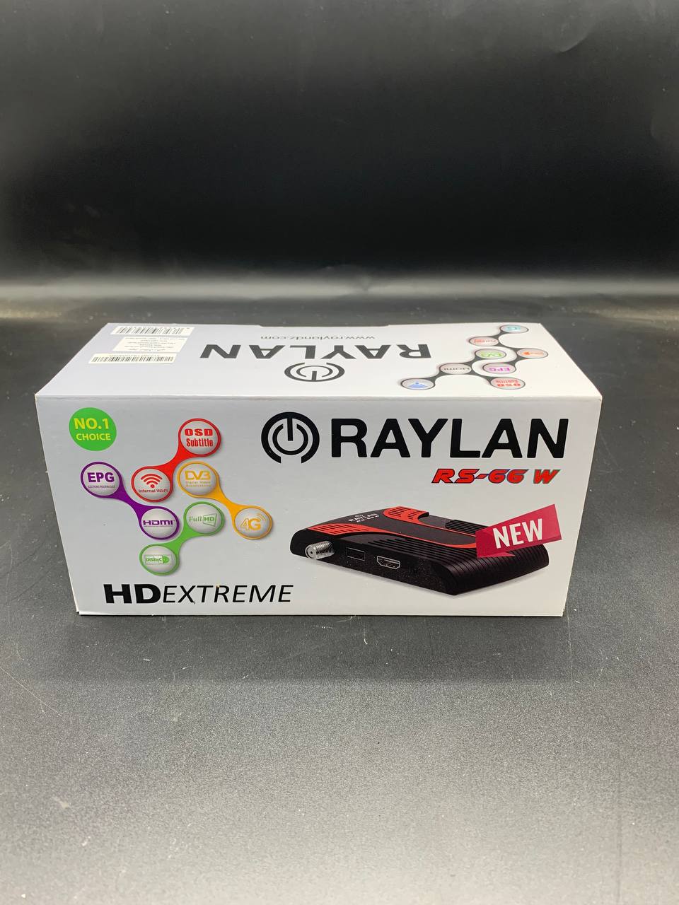 Raylan RS-66W HD Digital Satellite TV Receiver Avec Clé wifi Intégré - Électronique - صورة حقيقية 8