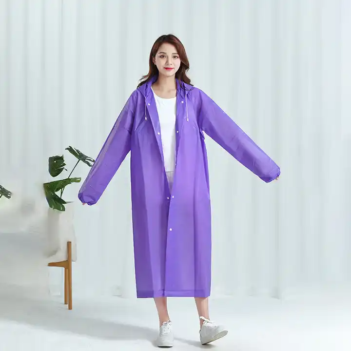 Manteau imperméable à capuche transparent, léger et réfléchissant, - Divers - صورة 16