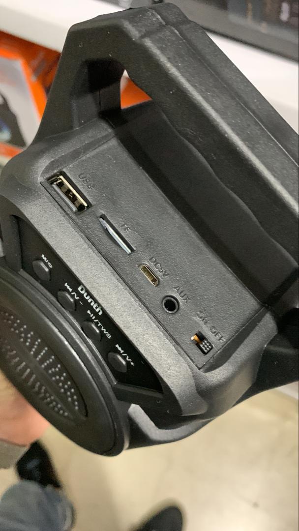 Ampli haut parleur sans fil à batterie rechargeable,  Bluetooth 1800W DUNTH DU-SP123 - Électronique - صورة 5