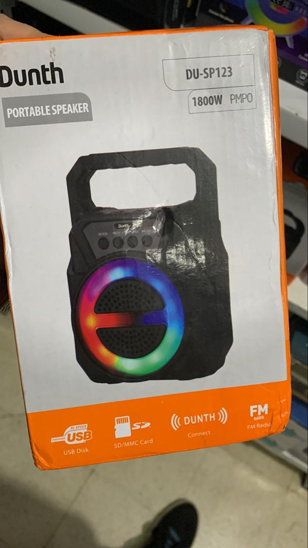 Ampli haut parleur sans fil à batterie rechargeable,  Bluetooth 1800W DUNTH DU-SP123 - Électronique - صورة 6
