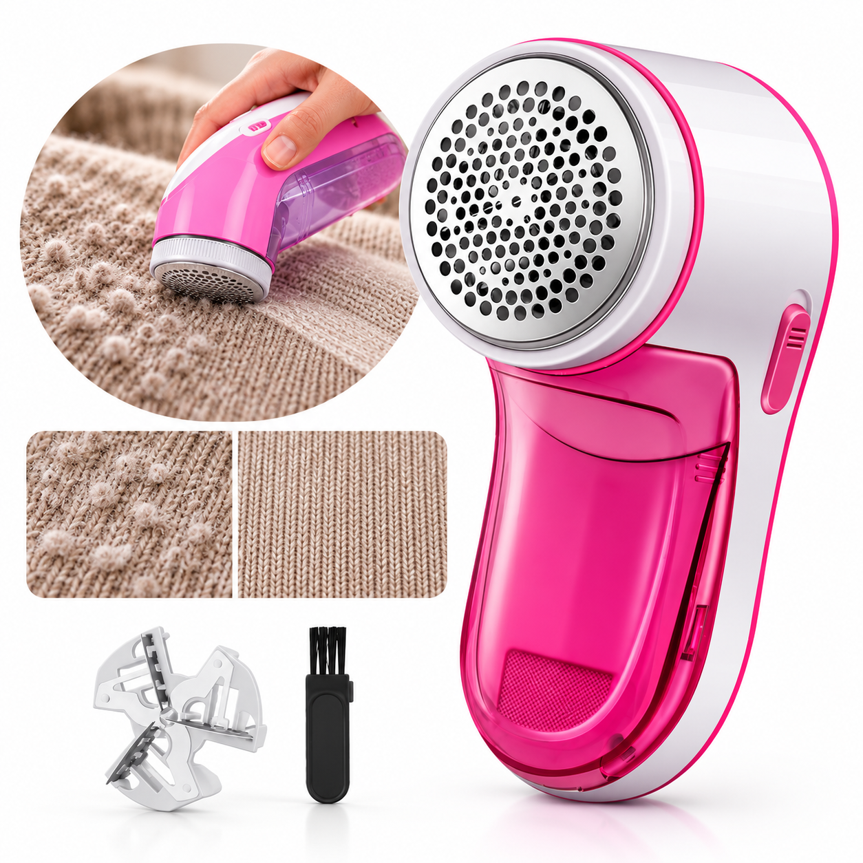 Rasoir anti-bouloche rechargeable - جهاز ازالة الوبر