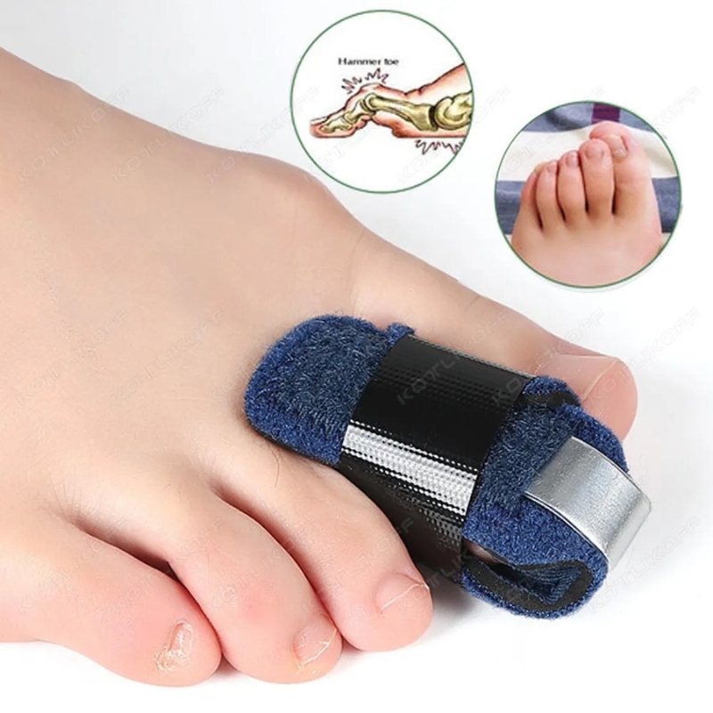 Redresseur d'orteils, correcteur d'attelle, enveloppe d'orteils courbés et tordus pour aligner