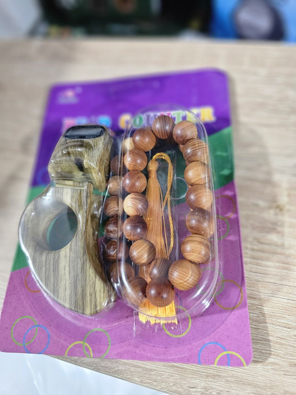 Compteur de doigt perle Tasbih islamique V2 – جهاز تسبيح رقمي محمول، سبحة صلاة مع عداد رقمي - Divers - صورة حقيقية 6