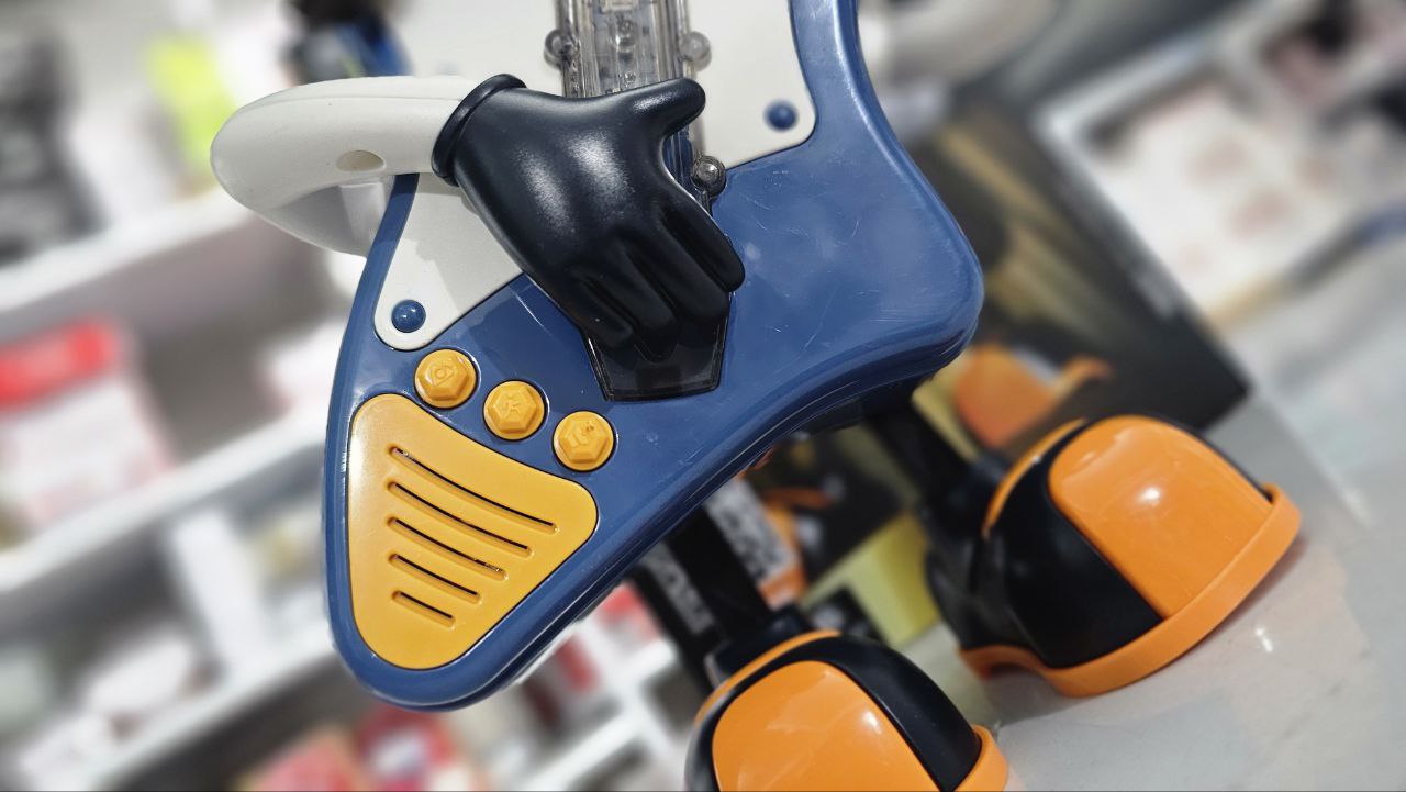 Robot dansant pour enfants, Mr rock interactif portable, lumières LED, musique avec Boutons - Jouet & Gaming - صورة حقيقية 6