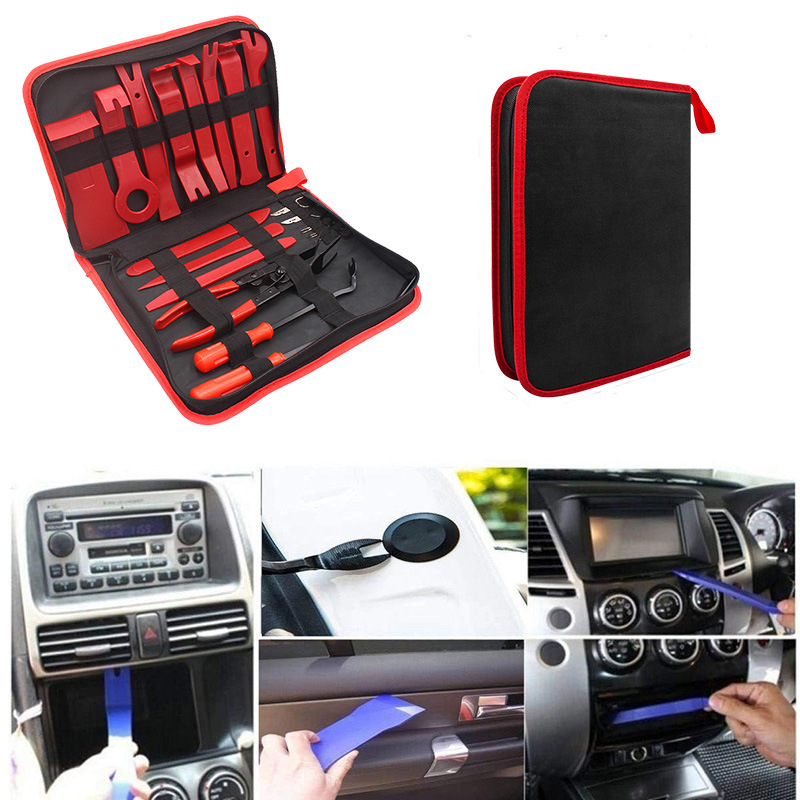 Kit de 16 Outils de Démontage de Garniture Auto et Finitions Intérieures - طقم أدوات فك ديكورات وكسوة السيارة 16 قطعة