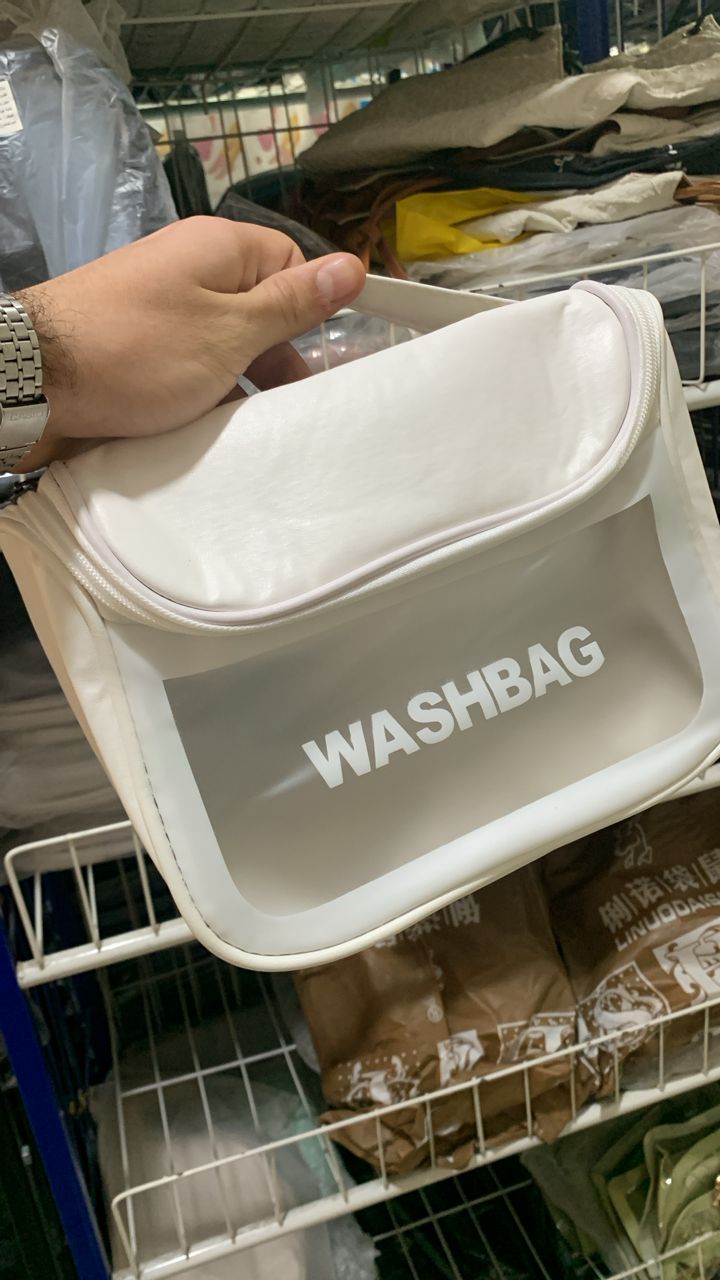 Sac cosmétique multifonctionnel pour femme Étanche Transparent - Soins et Beauté - صورة حقيقية 8