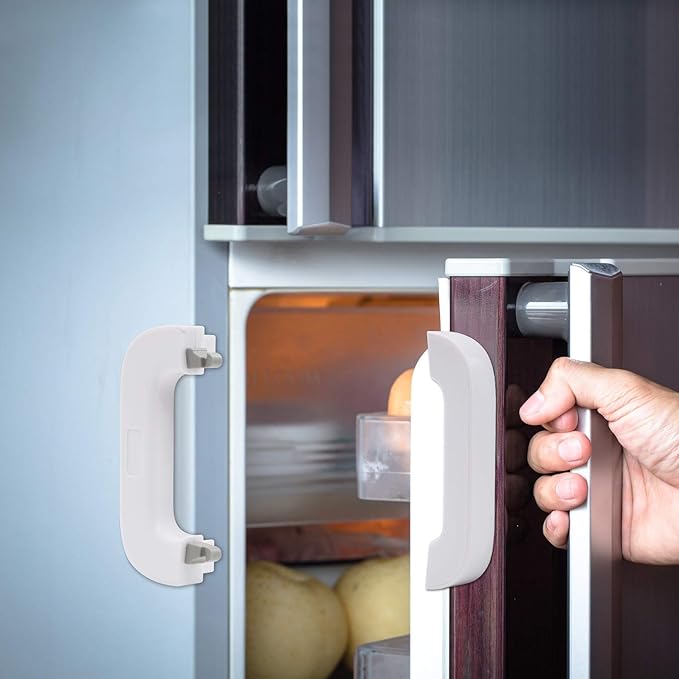 Serrure De Sécurité Du Réfrigérateur _ قفل باب للثلاجة متعدد الاستخدامات للحفاظ على سلامة الأطفال - Cuisine - صورة 3