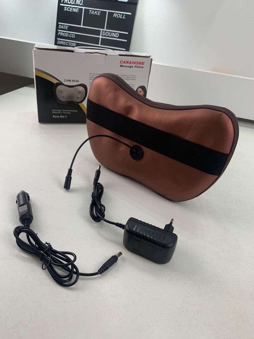 Oreiller Masseur chauffage IR, à partir du réseau 220 V et allume-cigare LuazON LMZ-046 - Électronique - صورة حقيقية 8