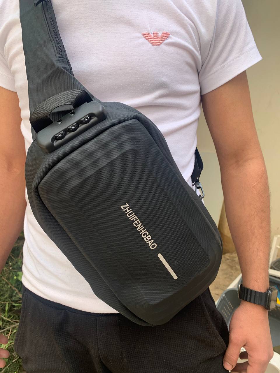 Sacoche antivol multifonctionnel étanche pour hommes grande capacité 2024 VS2 - Sac à dos et Mode - صورة 5