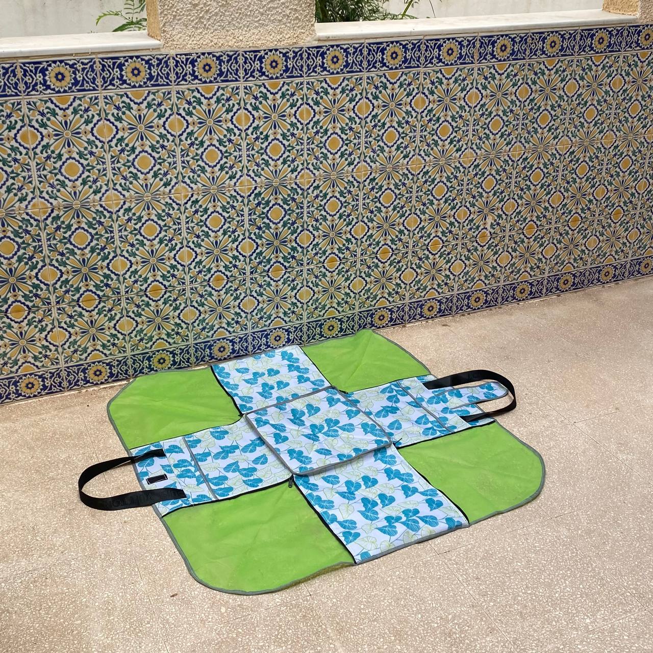 Sac de Camping Transformable en Tapis, Grande Capacité - Camping et Randonnée - صورة 6