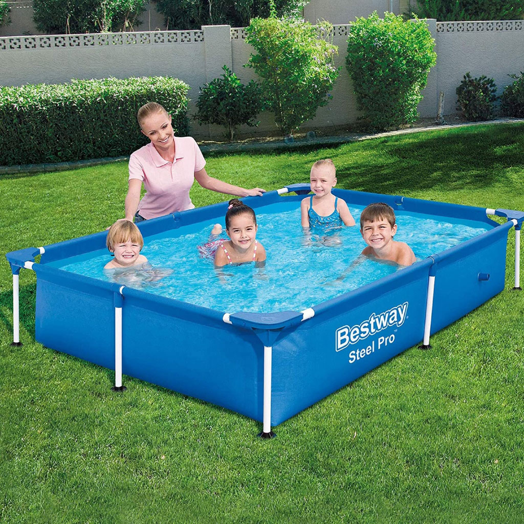 Steel Pro™ Piscine Rectangulaire 221 x 150 x 43cm Bestway 56401 - Divers - صورة 2