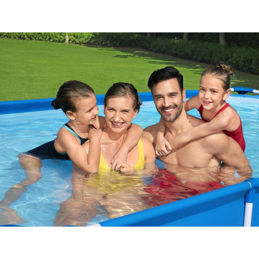 Steel Pro™ Piscine Rectangulaire Avec Pompe Filtrante 400 x 211 x 81 cm Bestway - Divers - صورة 3