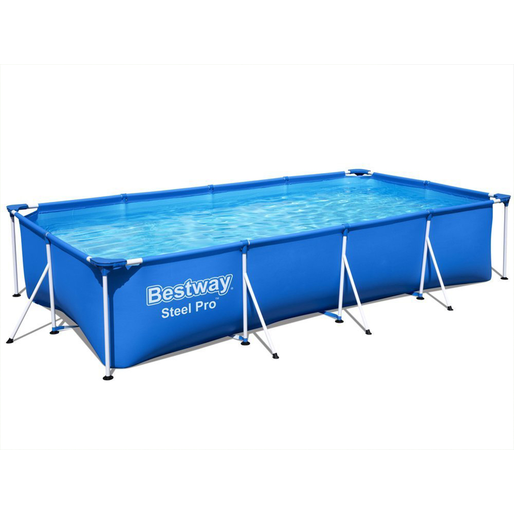 Steel Pro™ Piscine Rectangulaire Avec Pompe Filtrante 400 x 211 x 81 cm Bestway - Divers - صورة 9