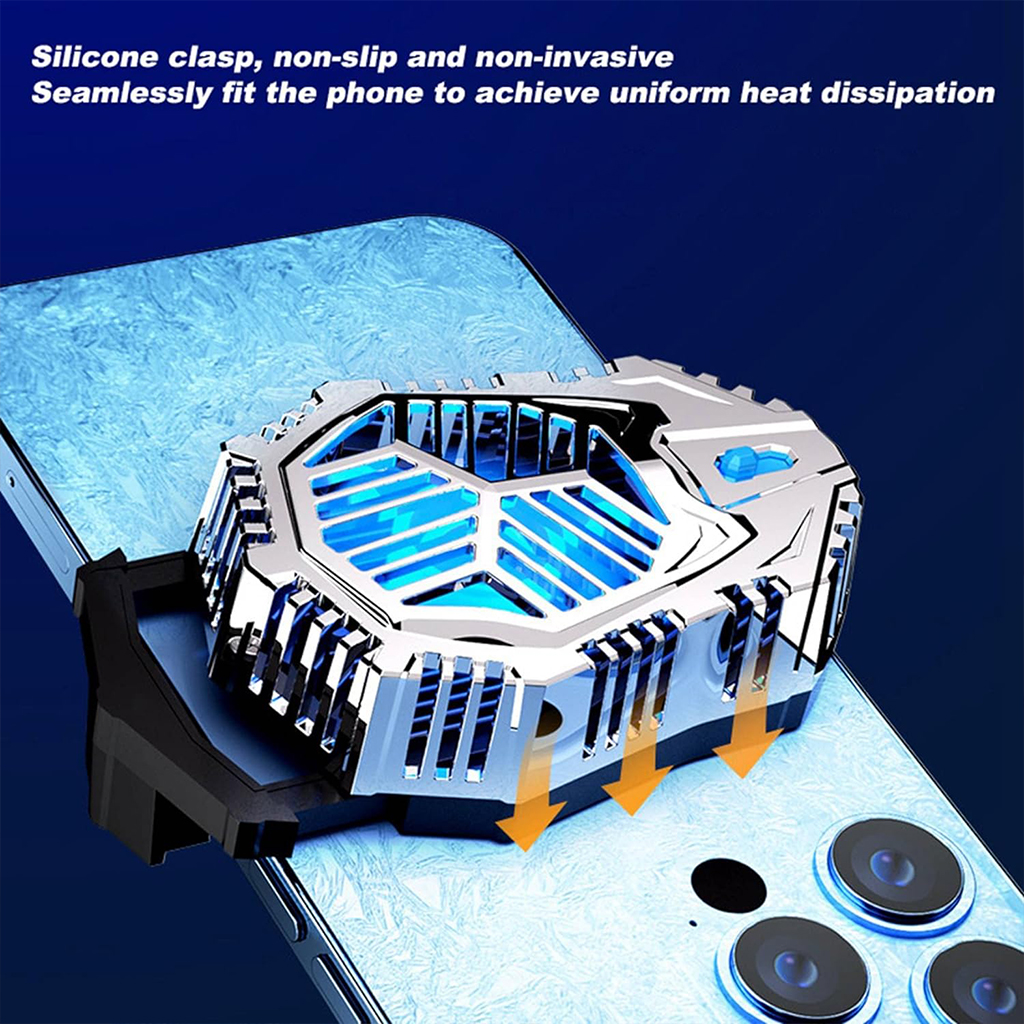 AL-07 Ventilateur de refroidissement CLIP Arrière pour téléphone portable - Jouet & Gaming - صورة 3