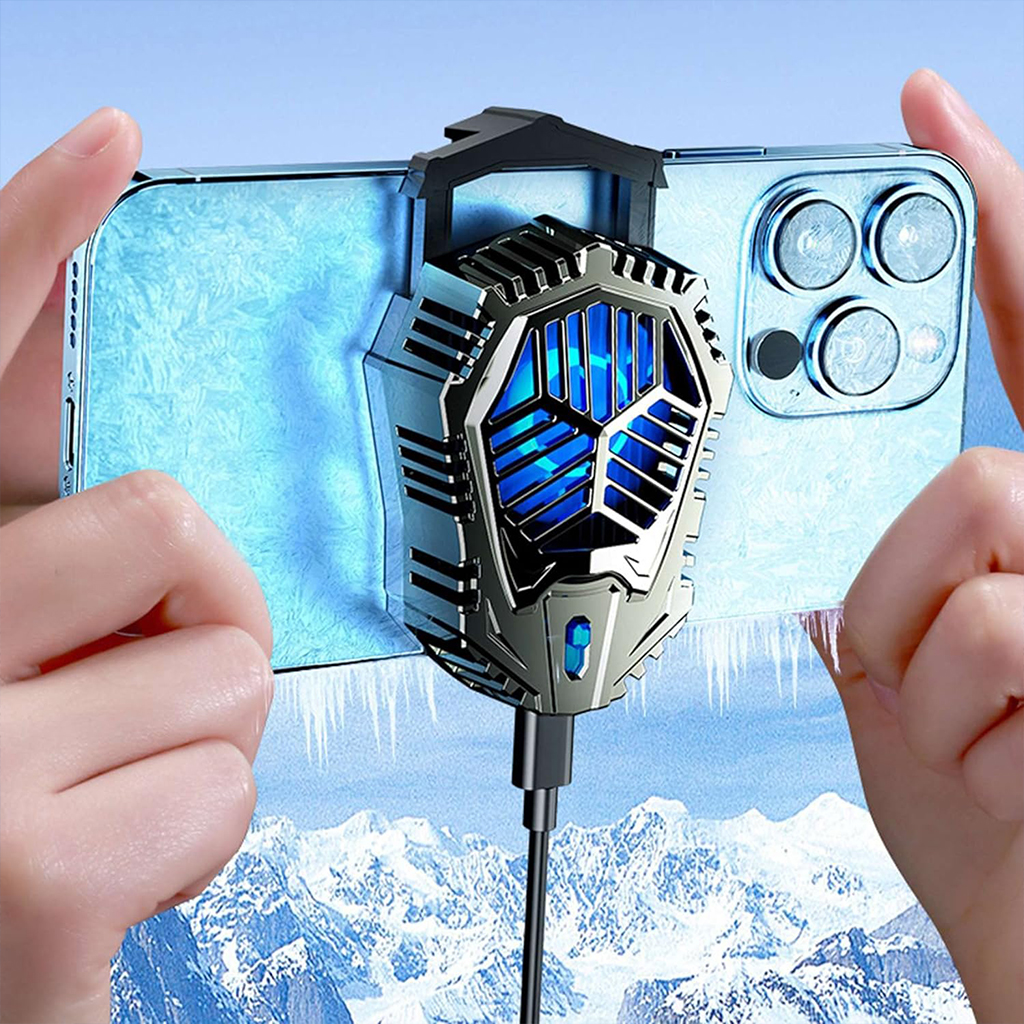 AL-07 Ventilateur de refroidissement CLIP Arrière pour téléphone portable - Jouet & Gaming - صورة 5