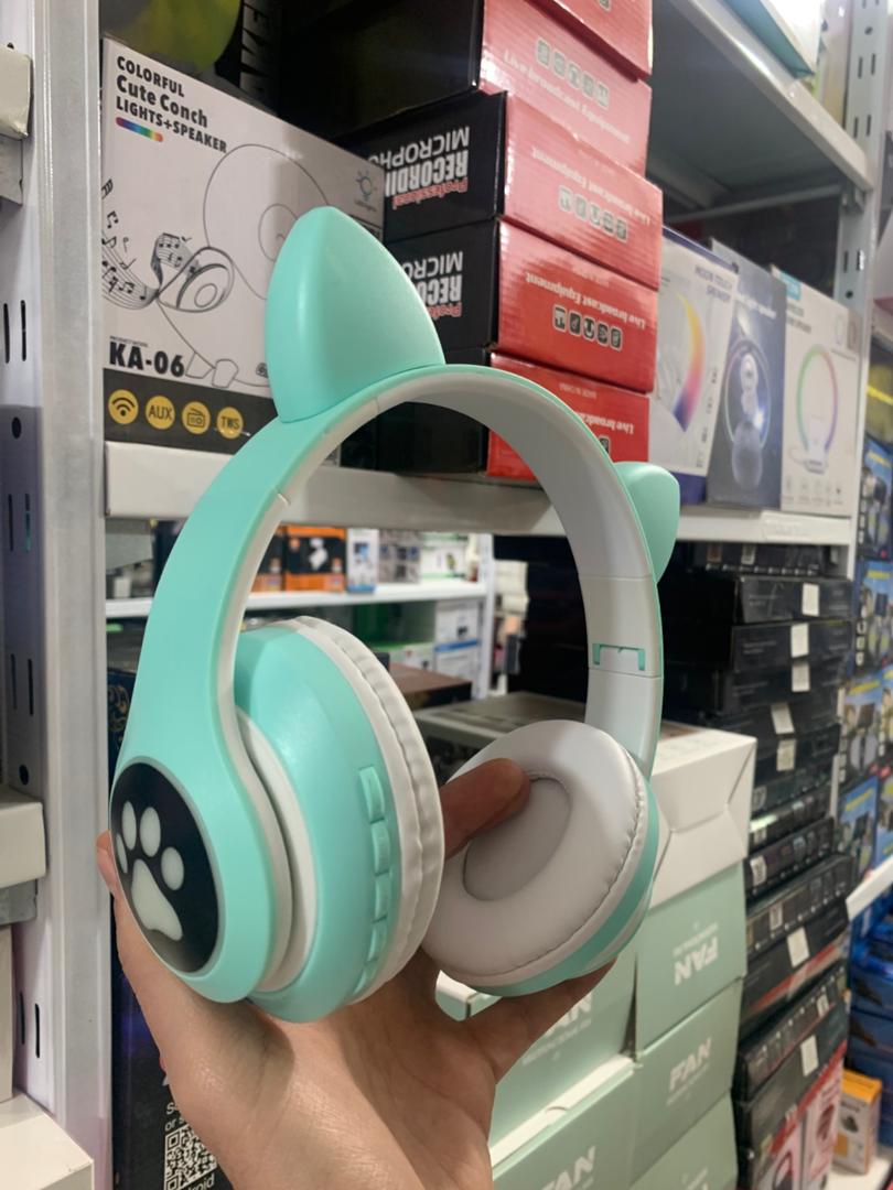 Casque Bluetooth Sans Fil Oreilles de Chat XY-231 - Électronique - صورة 9