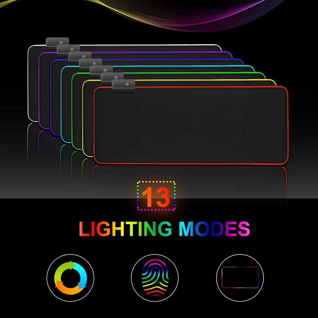 Tapis de souris de jeu RGB Transformez votre expérience de jeu - Électronique - صورة 2