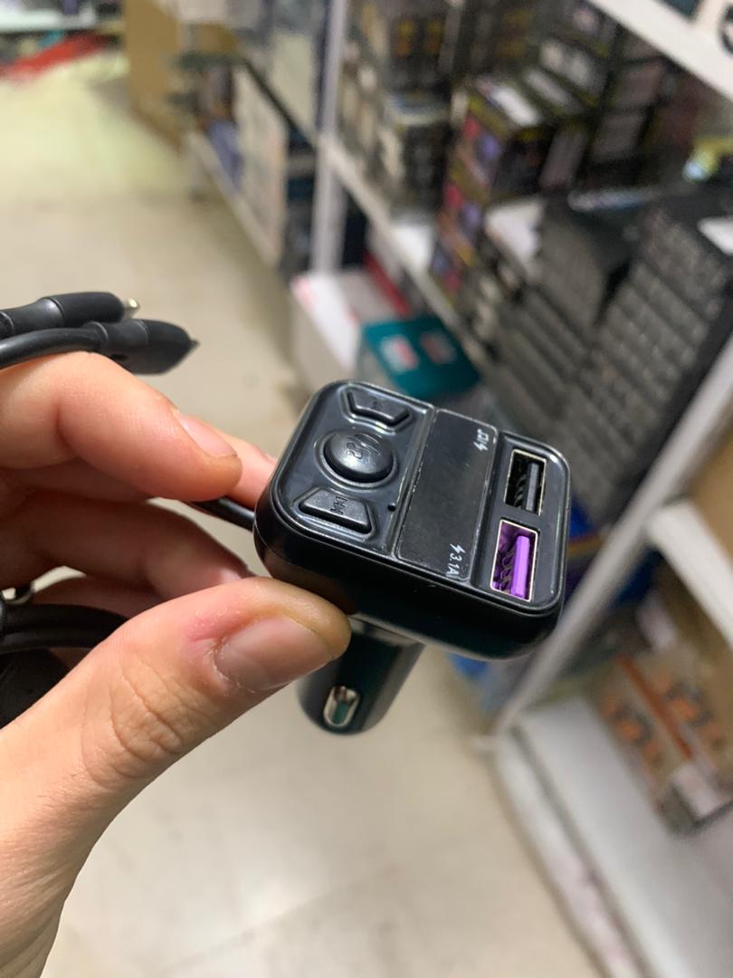 Transmetteur Bluetooth pour voiture, Voiture MP3 Radio AUX CS10 - Électronique - صورة حقيقية 3