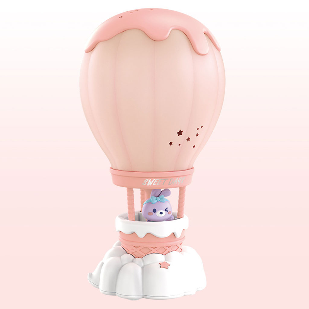 Lampe de table LED pour chambre d'enfant, rechargeable en forme de montgolfière - Divers - صورة 7