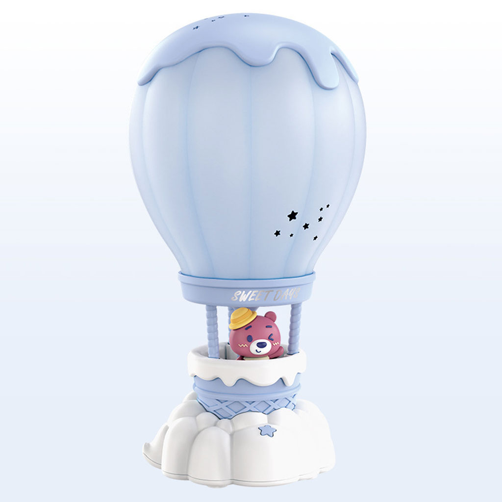 Lampe de table LED pour chambre d'enfant, rechargeable en forme de montgolfière - Divers - صورة 8