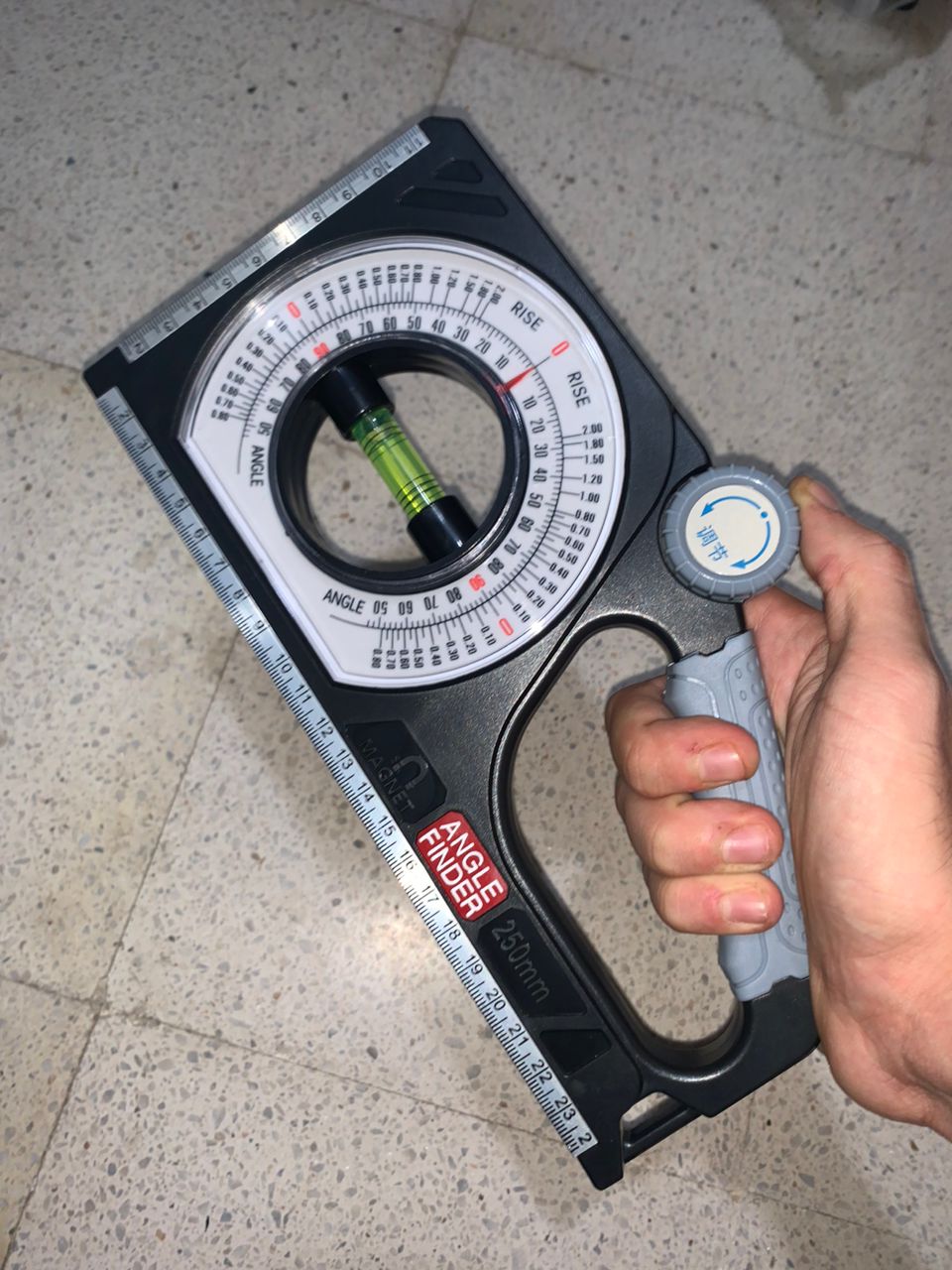 Outil de Mesure de Pente Professionnel Magnétique - Outillage et Bricolage - صورة حقيقية 6