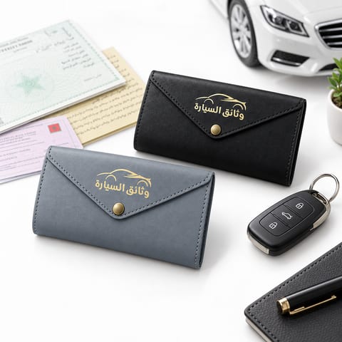 Porte-Documents et Permis de Conduire pour voitures V3 - محفظة وثائق السيارة