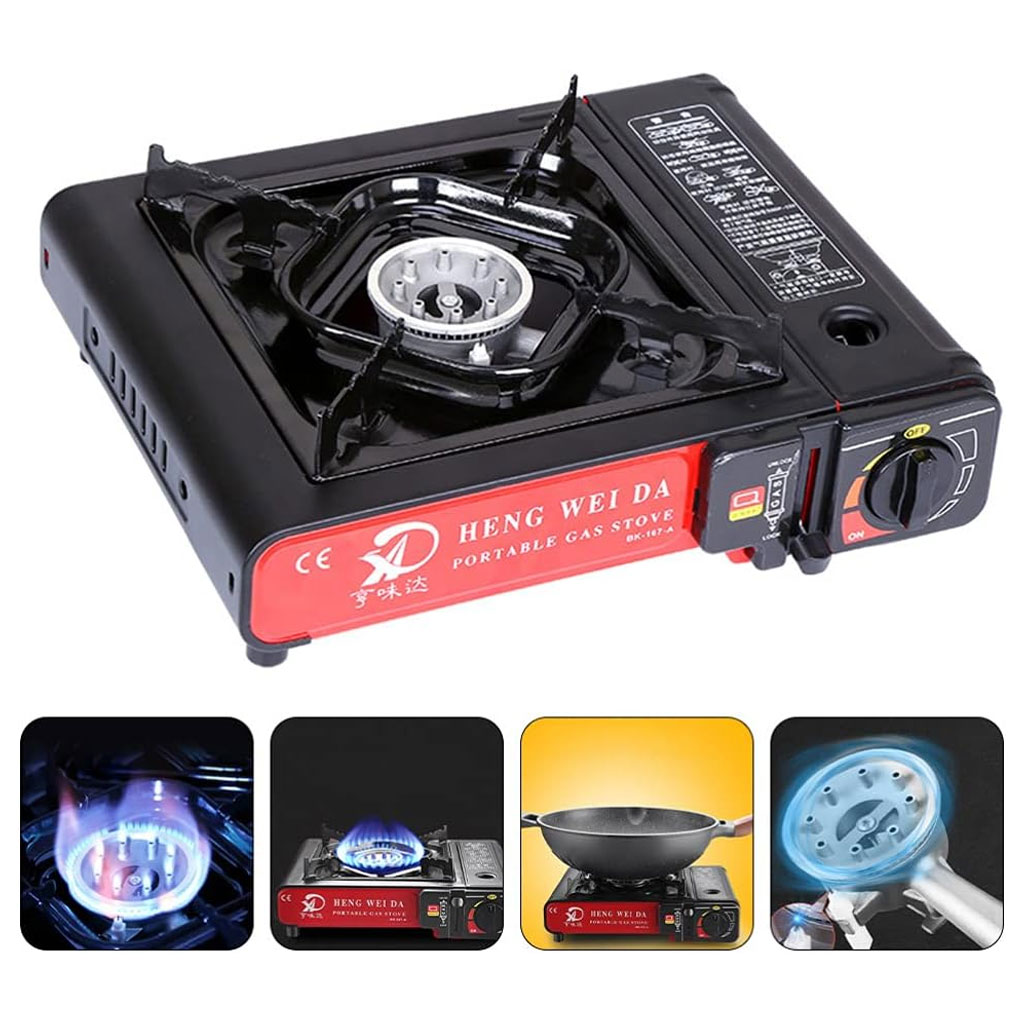 Réchaud à gaz de camping allumage automatique V2 - Camping et Randonnée - صورة 5