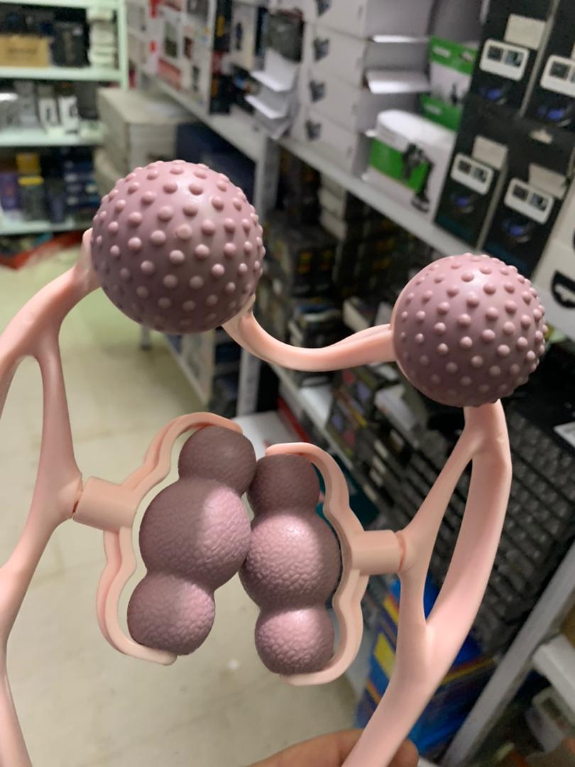 Masseur de corps multifonctionnel à six roues à billes et deux boules - Divers - صورة 7