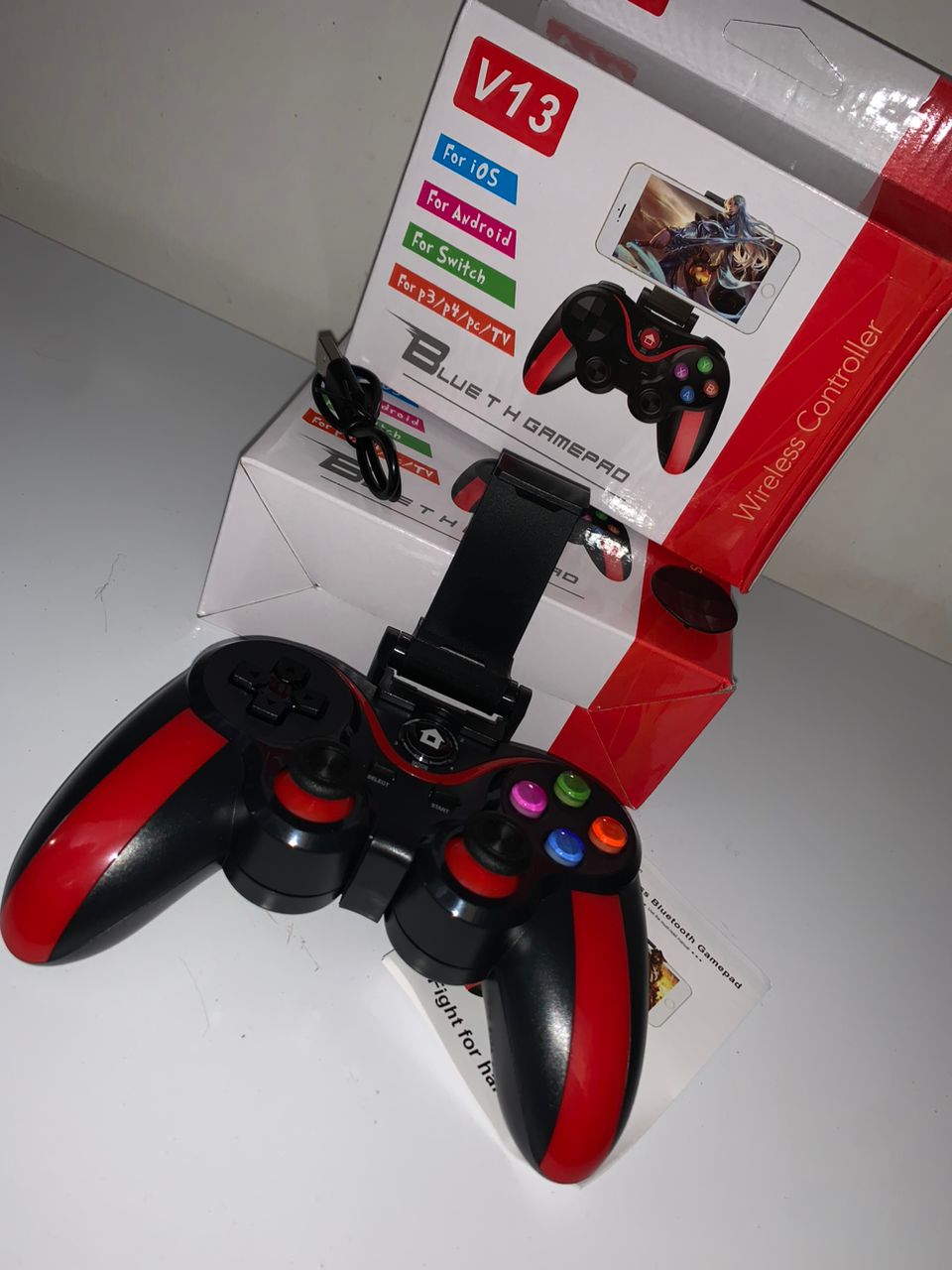 Manette de jeu mobile pour iPhone/Android V13 - Jouet & Gaming - صورة حقيقية 8