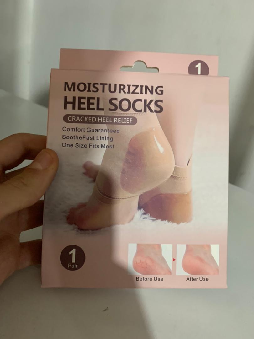 Paires de chaussettes hydratantes pour le traitement du talon fissuré - Soins et Beauté - صورة 6