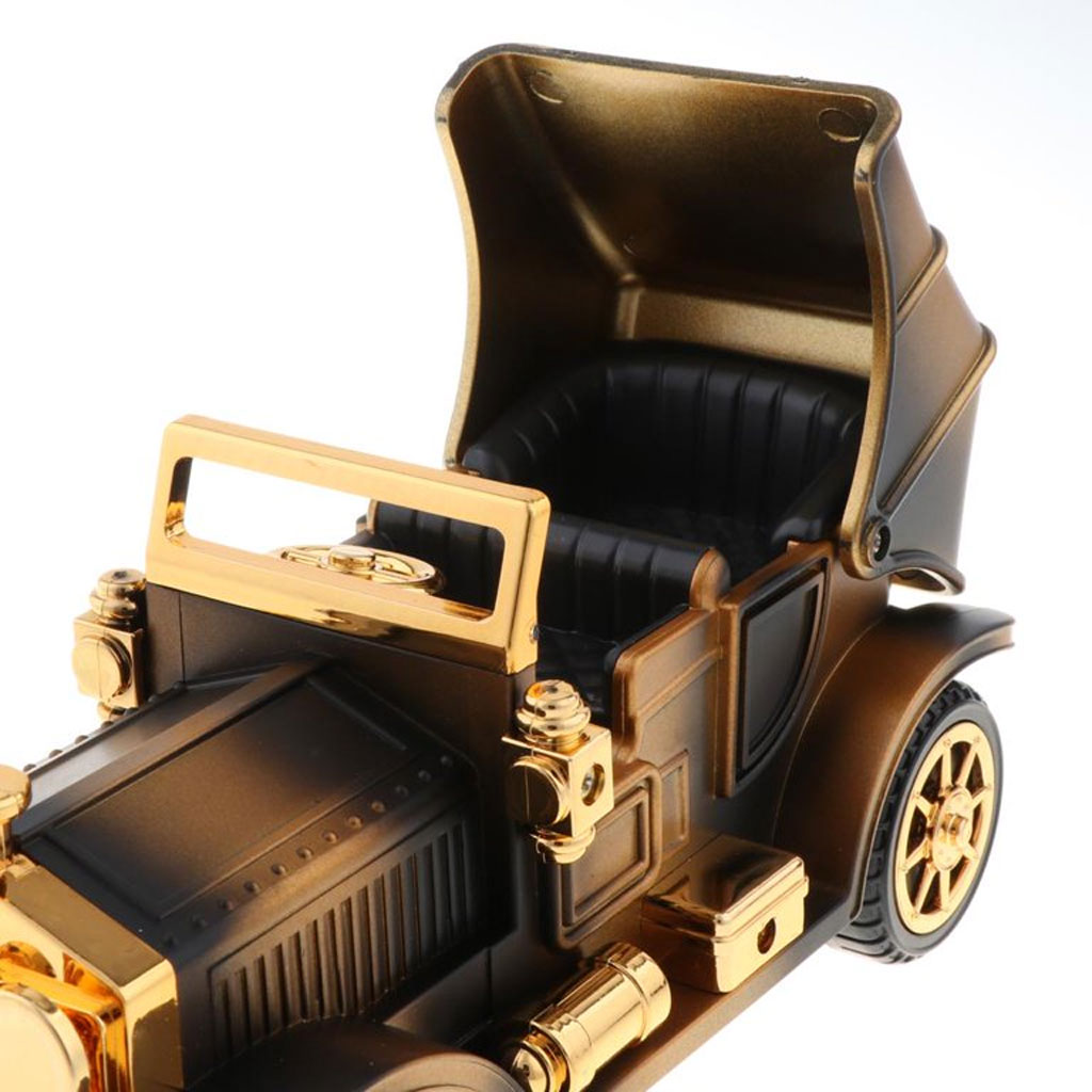 Boîte à musique vintage en forme de voiture locomotive - Décoration - صورة 6