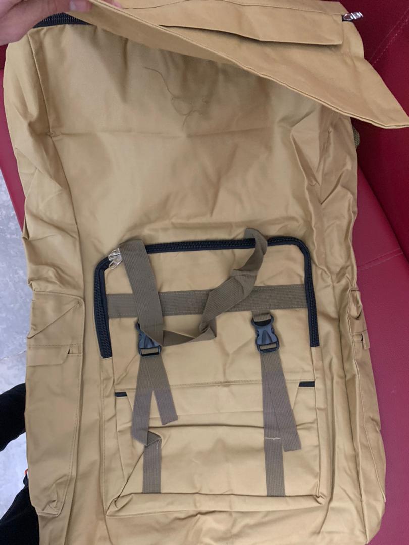 Sac à dos de randonnée tactique KAWZU 120L SDM05 - Camping et Randonnée - صورة حقيقية 10
