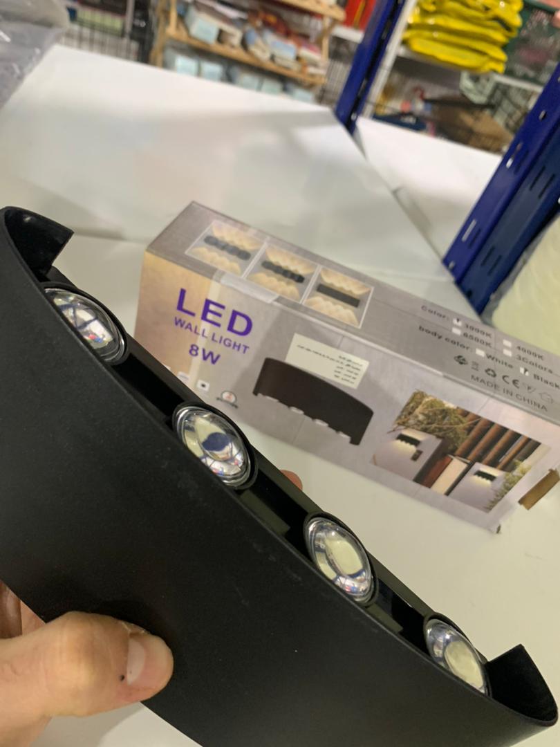 Applique Murale LED 8W D’Éclairage Extérieur 4 Lampes en PP - Décoration - صورة 14