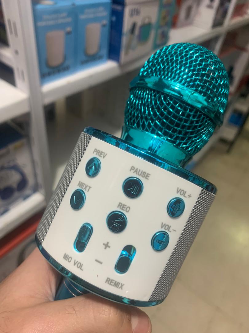 Micro Karaoké Bluetooth sans Fil 4 en 1 Compatible avec Android/IOS - Électronique - صورة حقيقية 11