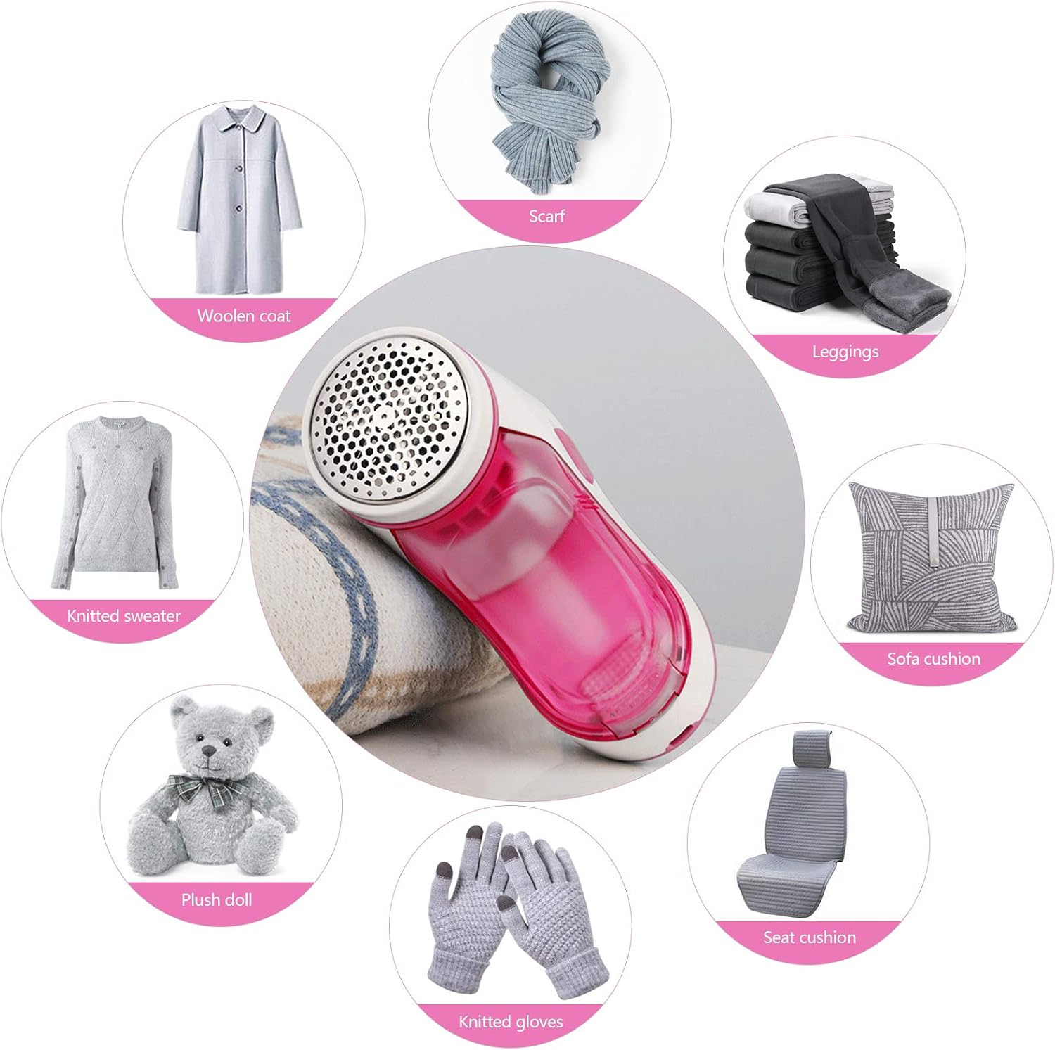 Rasoir anti-bouloche rechargeable - جهاز ازالة الوبر