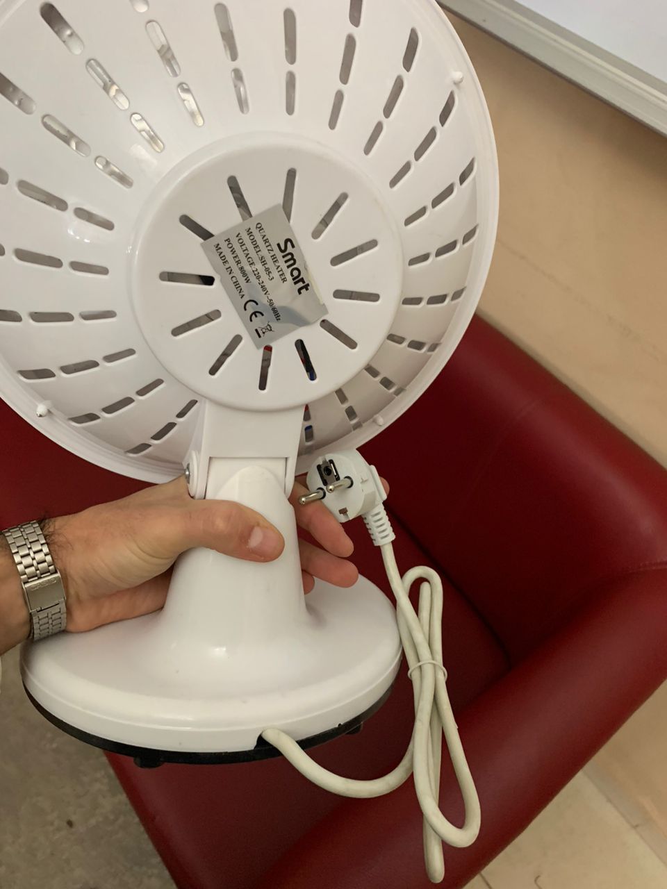 Smart Chauffage Électrique 2 Vitesses 800W - Maison - صورة حقيقية 5