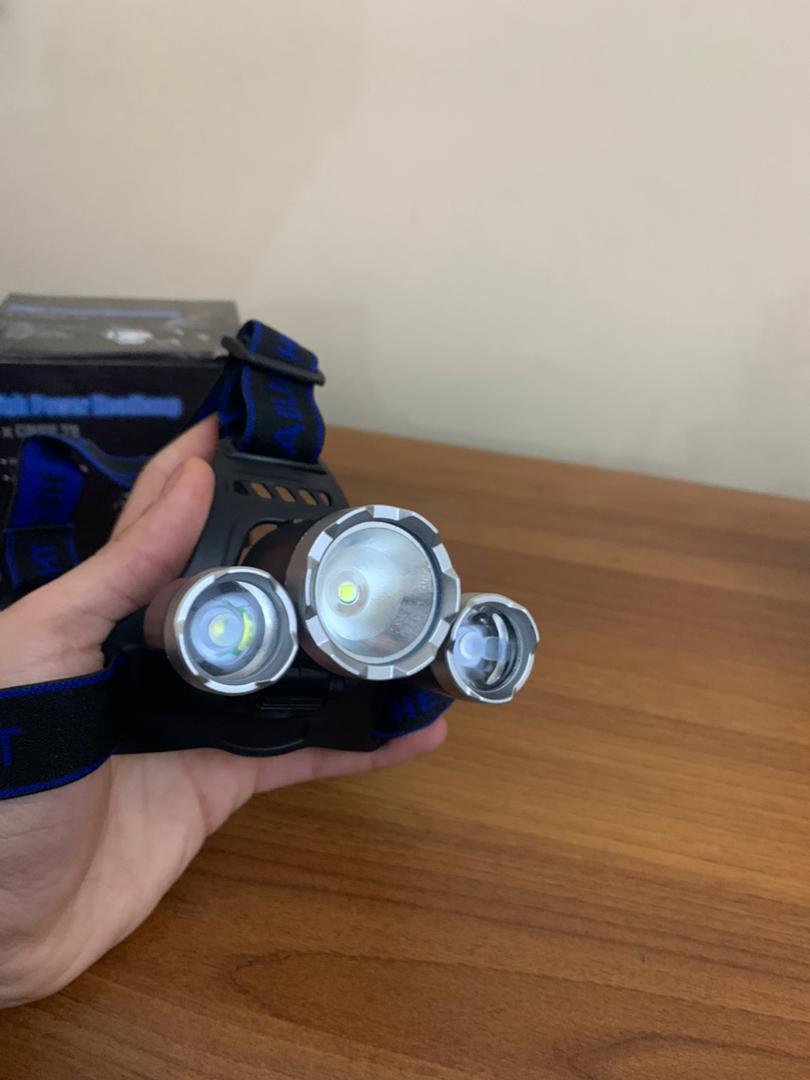Lampe frontale LED 4 modes 6000K USB rechargeable - Camping et Randonnée - صورة حقيقية 7
