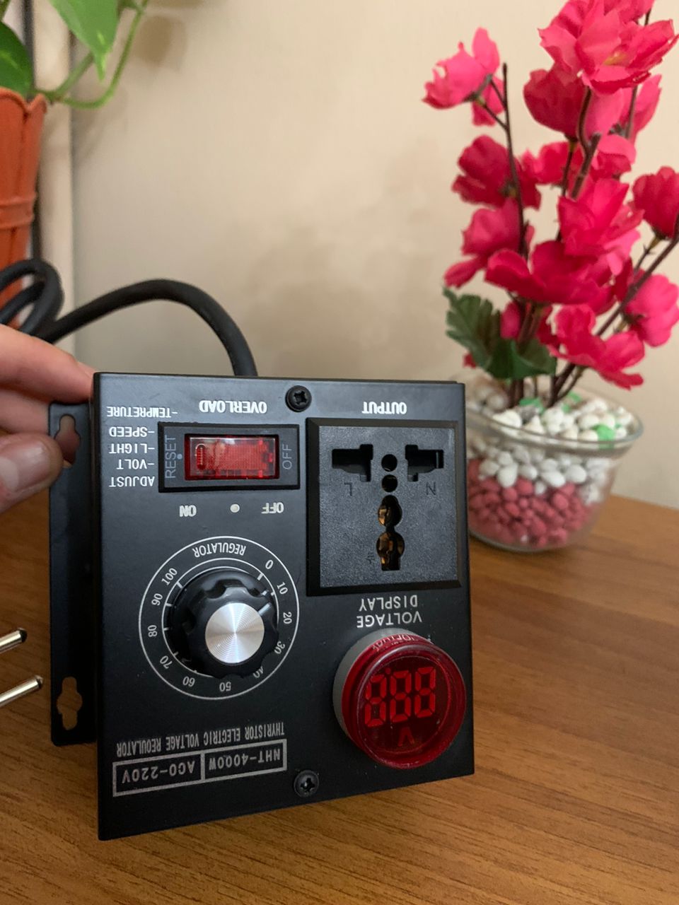 Régulateur de tension SCR AC 230V 4000W - Outillage et Bricolage - صورة 8