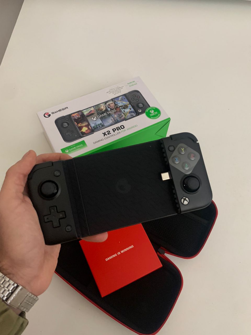 Manette de jeu mobile GameSir X2 Pro pour Android Type-C et iPhone 15 1 Mois Game Pass Ultimate - Jouet & Gaming - صورة حقيقية 9